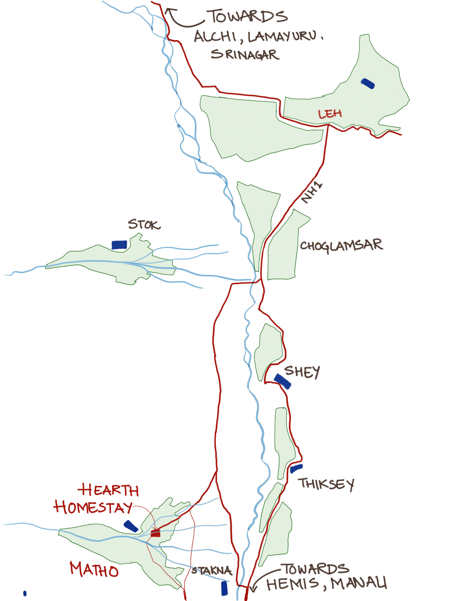 Homestay Map